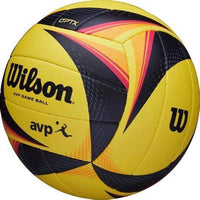 Wilson AVP OPTX Official Game Beach Volleyball – Yellow/Black